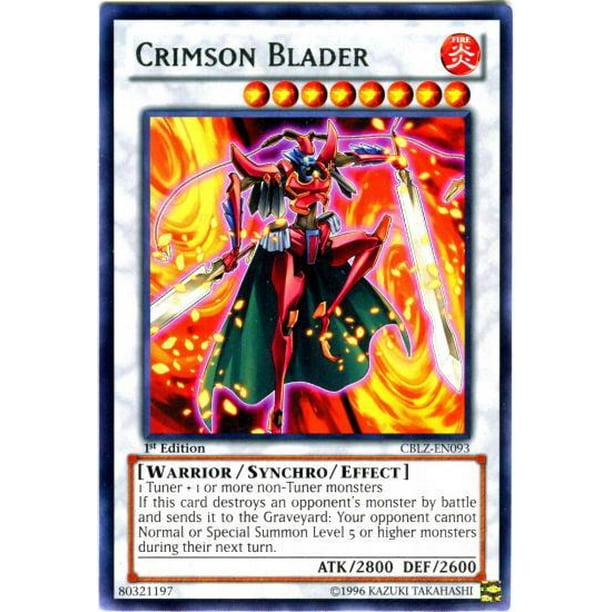CBLZ-EN093 Unlimited Edition Rare Crimson Blader